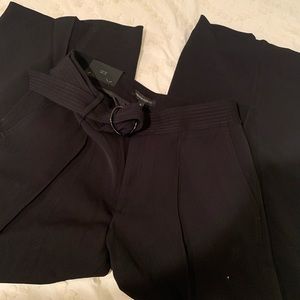 Banana Republic Black Wide Leg Trouser NWT